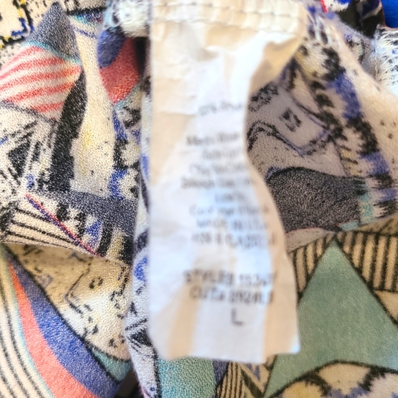 Renee C. Jayani Racerback Tank Top Size Large - Picture 5 of 6